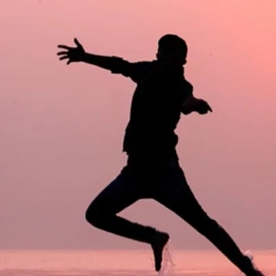 silhouette of a person 